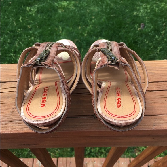Miss Sixty Super Sexy Sandals Size 6 1/2 - Picture 6 of 8